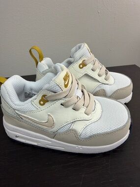 Kids' Toddler Nike Air Max 1 EasyOn Stretch Lace/Velcro Casual Shoes